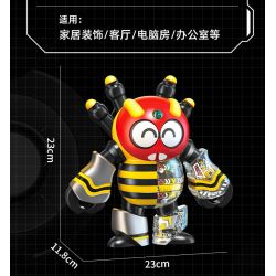 Femibox S48005 B-ROBO 005 SPYDON Xếp hình lắp ráp ghép mô hình Áo Giáp Sắt: Máy X-quang Thám Tử Nhện