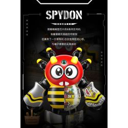 Femibox S48005 B-ROBO 005 SPYDON Xếp hình lắp ráp ghép mô hình Áo Giáp Sắt: Máy X-quang Thám Tử Nhện