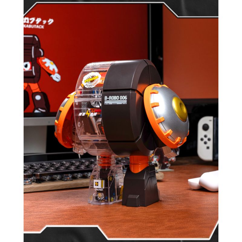 Femibox S48006 B-ROBO 006 Dangoron Xếp hình lắp ráp ghép mô hình Xiaobao bọc thép: Mecha xuyên thấu Marukolong