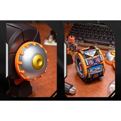 Femibox S48006 B-ROBO 006 Dangoron Xếp hình lắp ráp ghép mô hình Xiaobao bọc thép: Mecha xuyên thấu Marukolong