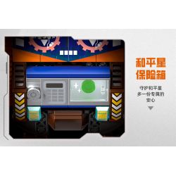 Femibox S48006 B-ROBO 006 Dangoron Xếp hình lắp ráp ghép mô hình Xiaobao bọc thép: Mecha xuyên thấu Marukolong