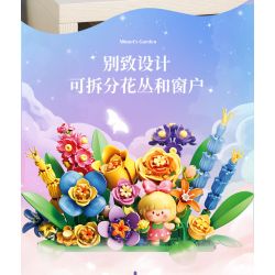 Femibox S5442 ROROJUMP：Monet's Garden Xếp hình lắp ráp ghép mô hình Bolognese: Khu vườn của Monet