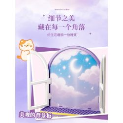Femibox S5442 ROROJUMP：Monet's Garden Xếp hình lắp ráp ghép mô hình Bolognese: Khu vườn của Monet