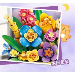 Femibox S5442 ROROJUMP：Monet's Garden Xếp hình lắp ráp ghép mô hình Bolognese: Khu vườn của Monet