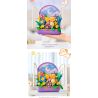 Femibox S5442 ROROJUMP：Monet's Garden Xếp hình lắp ráp ghép mô hình Bolognese: Khu vườn của Monet
