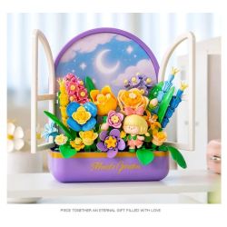 Femibox S5442 ROROJUMP：Monet's Garden Xếp hình lắp ráp ghép mô hình Bolognese: Khu vườn của Monet