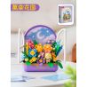 Femibox S5442 ROROJUMP：Monet's Garden Xếp hình lắp ráp ghép mô hình Bolognese: Khu vườn của Monet