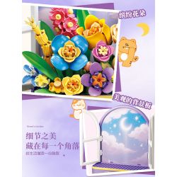 Femibox S5442 ROROJUMP：Monet's Garden Xếp hình lắp ráp ghép mô hình Bolognese: Khu vườn của Monet