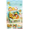 Femibox S44061 ROROJUMP Xếp hình lắp ráp ghép mô hình Nhật ký quản lý cửa hàng nước sốt: Cửa hàng hoa
