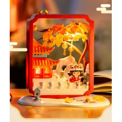 Femibox S5305 ROROJUMP Xếp hình lắp ráp ghép mô hình Nước sốt thịt: Lễ hội đèn lồng Vườn Tử Cấm Thành