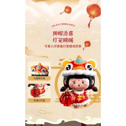 Femibox S5305 ROROJUMP Xếp hình lắp ráp ghép mô hình Nước sốt thịt: Lễ hội đèn lồng Vườn Tử Cấm Thành