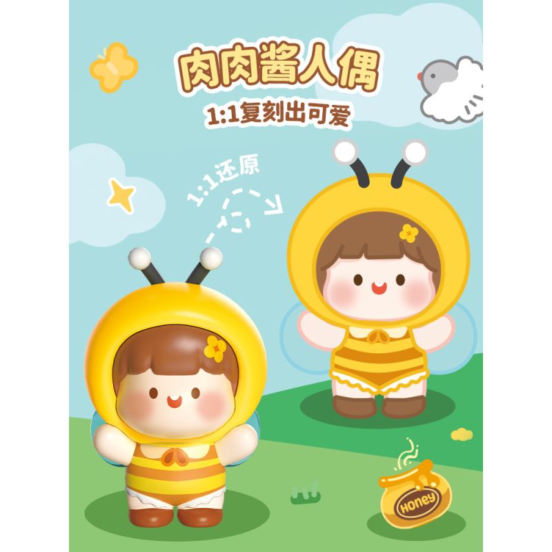 Femibox S5446 ROROJUMP Tree Stump Fridge Magnet Xếp hình lắp ráp ghép mô hình Nước sốt thịt: Hộp mù nam châm tủ lạnh Shudong
