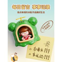 Femibox S5446 ROROJUMP Tree Stump Fridge Magnet Xếp hình lắp ráp ghép mô hình Nước sốt thịt: Hộp mù nam châm tủ lạnh Shudong
