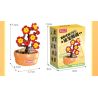 Femibox S5449 Xếp hình lắp ráp ghép mô hình 9 cảnh hoa sáng tạo của Trung Quốc: hoa sen, hoa cúc, hoa thủy tiên, cây thông chào đón, hoa hướng dương, quất, hoa hồng đỏ, hoa mùa đông may mắn, hoa lan hồ điệp