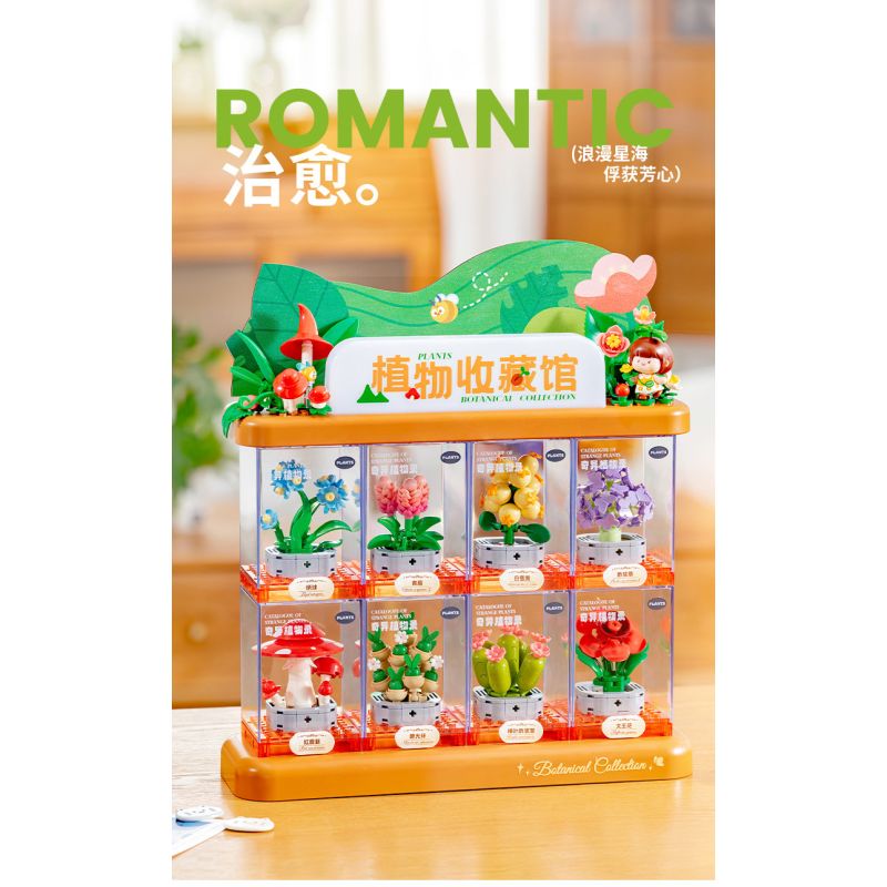 Femibox S5308 Xếp hình lắp ráp ghép mô hình bộ sưu tập thực vật