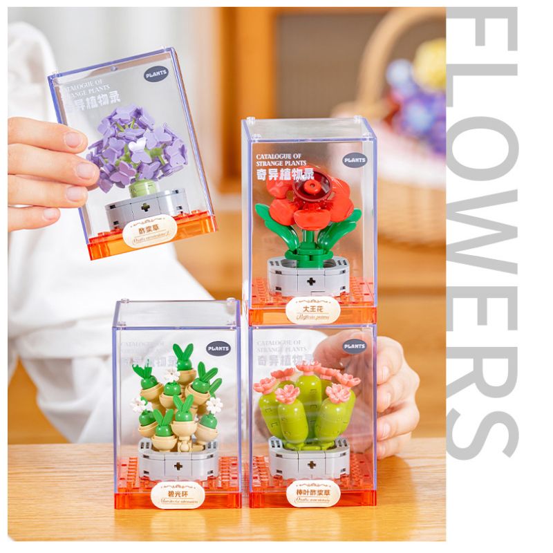 Femibox S5308 Xếp hình lắp ráp ghép mô hình bộ sưu tập thực vật