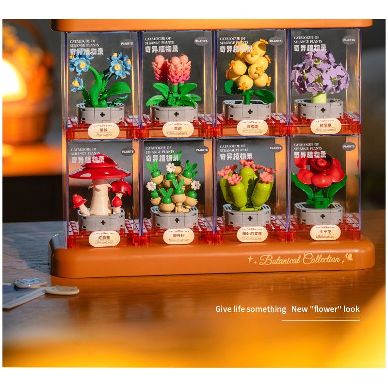 Femibox S5308 Xếp hình lắp ráp ghép mô hình bộ sưu tập thực vật