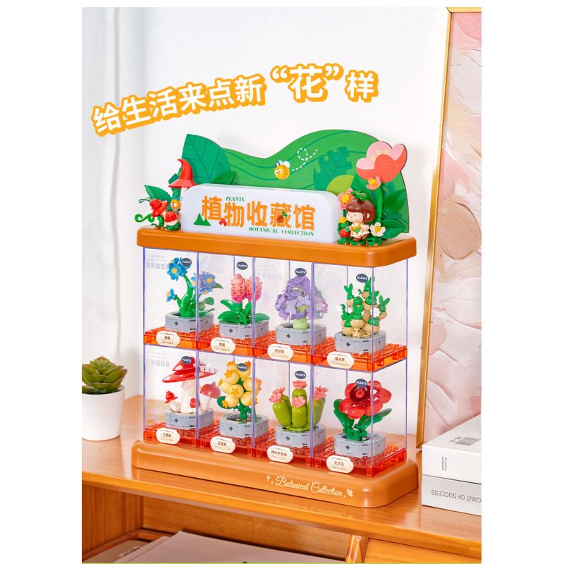Femibox S5308 Xếp hình lắp ráp ghép mô hình bộ sưu tập thực vật