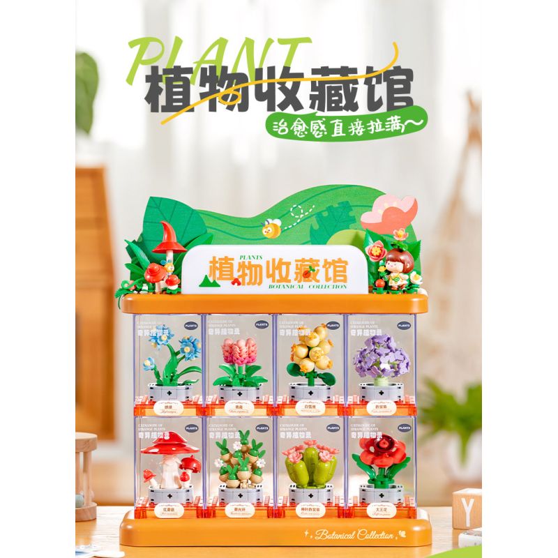 Femibox S5308 Xếp hình lắp ráp ghép mô hình bộ sưu tập thực vật