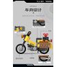 Femibox S5483 Mini Bike Xếp hình lắp ráp ghép mô hình Bộ sưu tập xe máy: Máy móc hạng nặng của cảnh sát