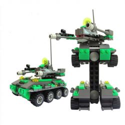 Kazi KY8017 8017 Xếp hình kiểu  TRANSFORMERS Bazooka Robot Biến Hình Xe Tăng Bazooka 133 khối Kazi KY8017 8017 Xếp hình kiểu  TRANSFORMERS Bazooka Robot Biến Hình Xe Tăng Bazooka 133 khối