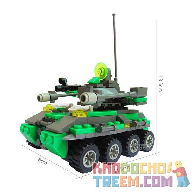 Kazi KY8017 8017 Xếp hình kiểu  TRANSFORMERS Bazooka Robot Biến Hình Xe Tăng Bazooka 133 khối Kazi KY8017 8017 Xếp hình kiểu  TRANSFORMERS Bazooka Robot Biến Hình Xe Tăng Bazooka 133 khối