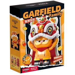 Femibox S5403 Garfield Family Xếp hình lắp ráp ghép mô hình Gia đình Garfield: Múa sư tử Garfield