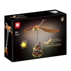 KAIYU KeeYee World K96119-2 Xếp hình lắp ráp ghép mô hình máy bay hơi nước