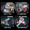 KAIYU KeeYee World K96224 Xếp hình lắp ráp ghép mô hình Piranha cơ khí