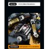 XINZHUAN XZ0012 Mechshell Lucanidae Xếp hình lắp ráp ghép mô hình Áo giáp thuổng phẳng của hoàng đế cơ khí