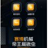 XINZHUAN XZ0012 Mechshell Lucanidae Xếp hình lắp ráp ghép mô hình Áo giáp thuổng phẳng của hoàng đế cơ khí