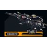 XINZHUAN XZ0012 Mechshell Lucanidae Xếp hình lắp ráp ghép mô hình Áo giáp thuổng phẳng của hoàng đế cơ khí