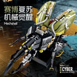 XINZHUAN XZ0013 Mechshell Xếp hình lắp ráp ghép mô hình Bọ cánh cứng cơ khí