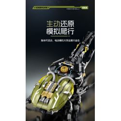 XINZHUAN XZ0013 Mechshell Xếp hình lắp ráp ghép mô hình Bọ cánh cứng cơ khí