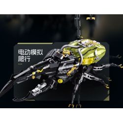 XINZHUAN XZ0013 Mechshell Xếp hình lắp ráp ghép mô hình Bọ cánh cứng cơ khí