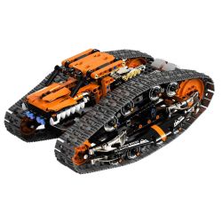 remittance H1004 Xếp hình lắp ráp ghép mô hình Xe theo dõi biến dạng hai mặt nhanh chóng