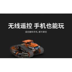 remittance H1004 Xếp hình lắp ráp ghép mô hình Xe theo dõi biến dạng hai mặt nhanh chóng