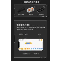 remittance H1004 Xếp hình lắp ráp ghép mô hình Xe theo dõi biến dạng hai mặt nhanh chóng