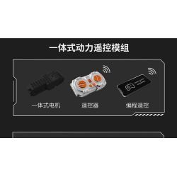 remittance H1004 Xếp hình lắp ráp ghép mô hình Xe theo dõi biến dạng hai mặt nhanh chóng