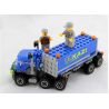 Kazi KY6409 6409 non  MỞ XE TẢI THÔNG MINH bộ đồ chơi xếp lắp ráp ghép mô hình City TRUCK Thành Phố 163 khối