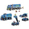 Kazi KY6409 6409 non  MỞ XE TẢI THÔNG MINH bộ đồ chơi xếp lắp ráp ghép mô hình City TRUCK Thành Phố 163 khối