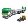 Kazi KY8040 8040 Xếp hình kiểu  CITY Trucks And Bulldozer Xe Tải Và Xe ủi đất 145 khối