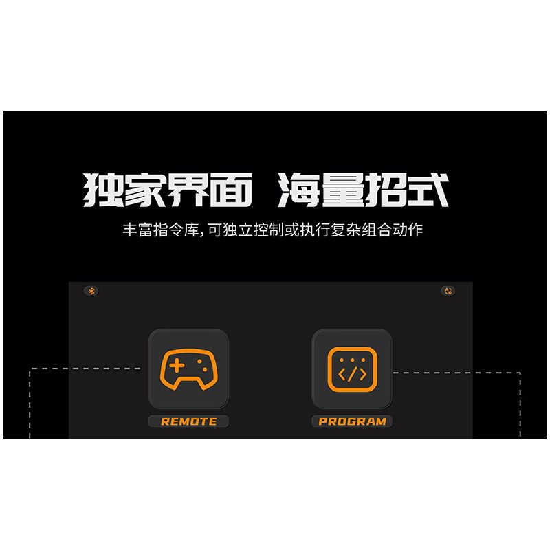 remittance H1001 Xếp hình lắp ráp ghép mô hình Bộ điều khiển lập trình Bionic