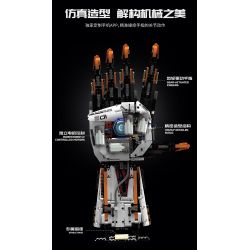 remittance H1001 Xếp hình lắp ráp ghép mô hình Bộ điều khiển lập trình Bionic