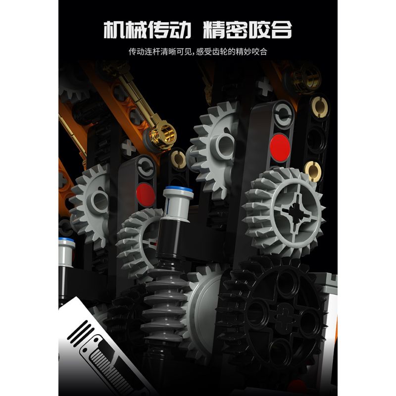 remittance H1001 Xếp hình lắp ráp ghép mô hình Bộ điều khiển lập trình Bionic