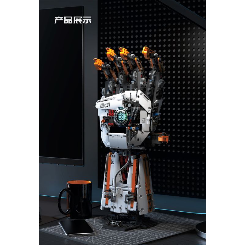 remittance H1001 Xếp hình lắp ráp ghép mô hình Bộ điều khiển lập trình Bionic