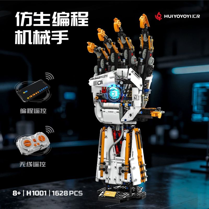 remittance H1001 Xếp hình lắp ráp ghép mô hình Bộ điều khiển lập trình Bionic