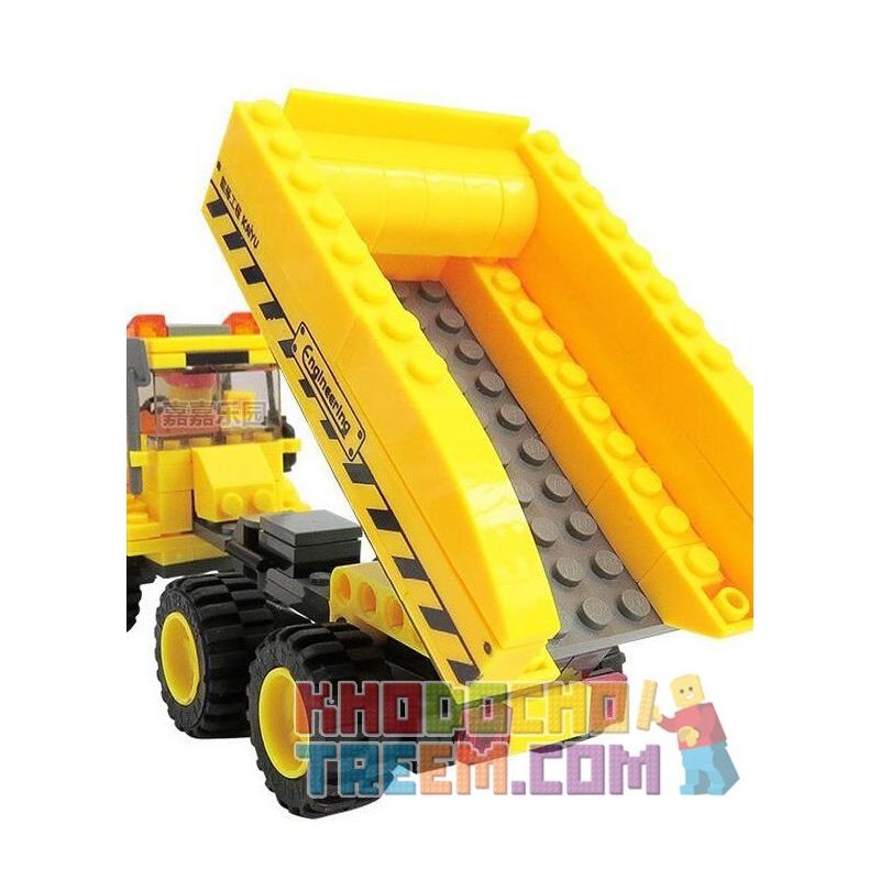Kazi KY8043 8043 Xếp hình kiểu  CITY Truck Car Xe Tải 181 khối