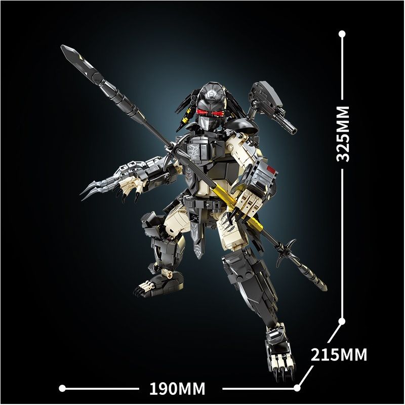 No standard 76110 Xếp hình lắp ráp ghép mô hình động vật ăn thịt