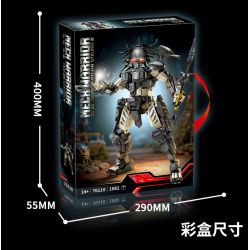 No standard 76110 Xếp hình lắp ráp ghép mô hình động vật ăn thịt